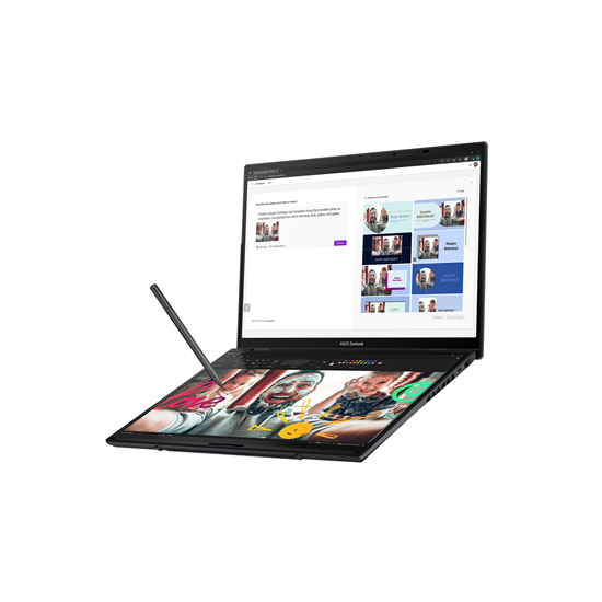Ноутбук ASUS Zenbook Duo 3K 14 дюймов UX8406CA Intel Core Ultra 9 285H 32GB 2TB PCIe Windows 11 Home Gray - Фото 2 Ноутбук ASUS Zenbook Duo 3K 14 дюймов UX8406CA Intel Core Ultra 9 285H 32GB 2TB PCIe Windows 11 Home Gray - изображение 2