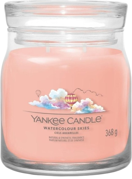 Ароматична свічка Yankee Candle Watercolour Skies 368 г (5038581151199) - зображення 1