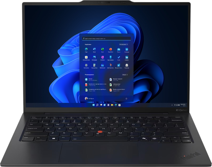 Ноутбук Lenovo ThinkPad X1 Carbon Gen 13 Aura Edition (21NX009BPB) Black - зображення 1