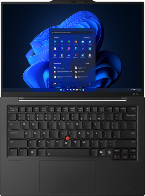 Ноутбук Lenovo ThinkPad X1 Carbon Gen 13 Aura Edition (21NX009BPB) Black - зображення 8