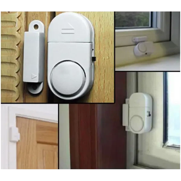 Дверна та віконна бездротова сигналізація з магнітним датчиком Door/Window Entry Alarm RL-9805 - Фото 2 Дверна та віконна бездротова сигналізація з магнітним датчиком Door/Window Entry Alarm RL-9805 - зображення 2