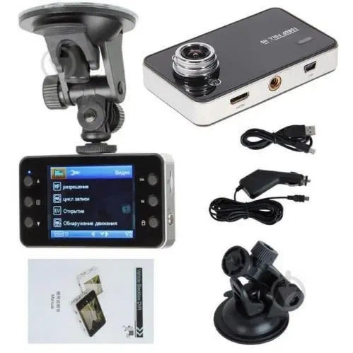 Автомобильный видеорегистратор Dvr K6000 Full HD 1080 P - изображение 4