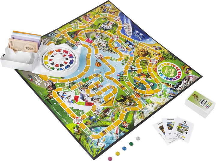 Настільна гра Hasbro Game of Life (литовська версія) F0800LT (5010993910670) - зображення 4