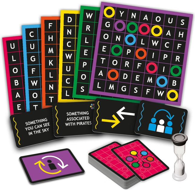 Gra planszowa Tactic Word Bingo (wersja łotewska) 59274 (6416739592749) - obraz 2