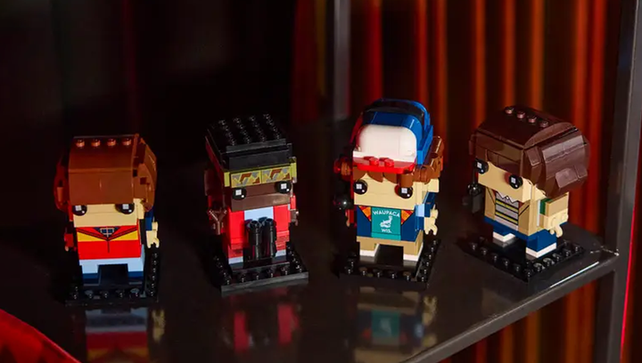 Конструктор Lego BrickHeadz Stranger Things Майк, Дастин, Лукас и Вилл 40801 - изображение 7