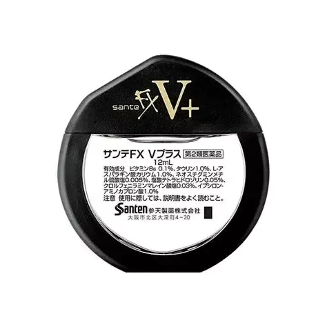 SANTEN FX V Plus капли с витамином В6, 12 мл - изображение 2