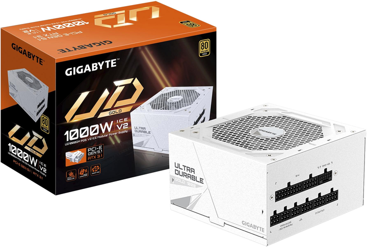 Блок живлення Gigabyte UD1000GM PG5 ICE (GP-UD1000GM PG5 ICE) - зображення 7