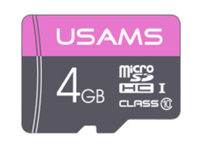 Карта памяти 4GB USAMS TF Card US-ZB100 Class 6 - изображение 2
