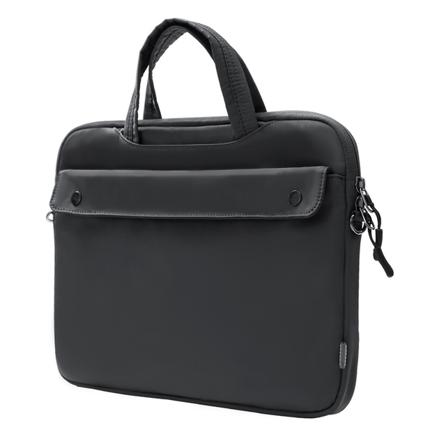 Сумка для ноутбука, гаджетов BASEUS Basics Series 13" Shoulder Computer Bag (LBJN-G0G) Серый - изображение 9