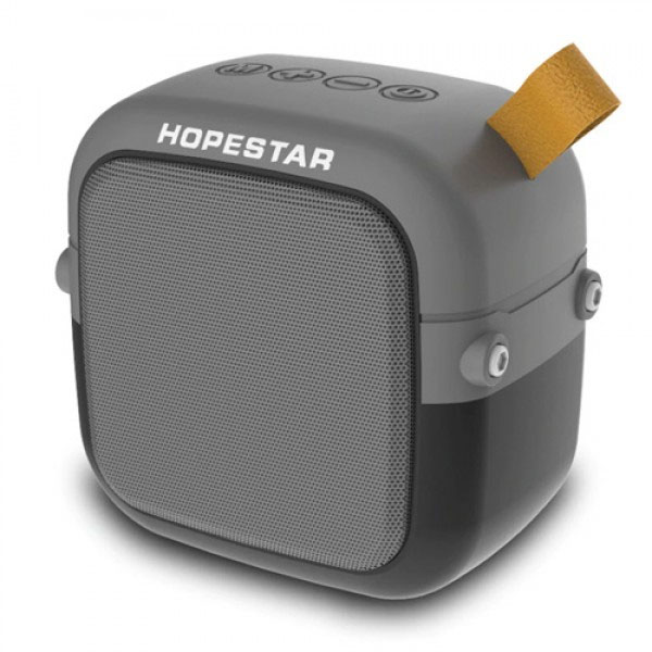 Портативная беспроводная Bluetooth колонка HOPESTAR MINI T5 |AUX, Micro-SD card, USB, FM| Серый - изображение 2