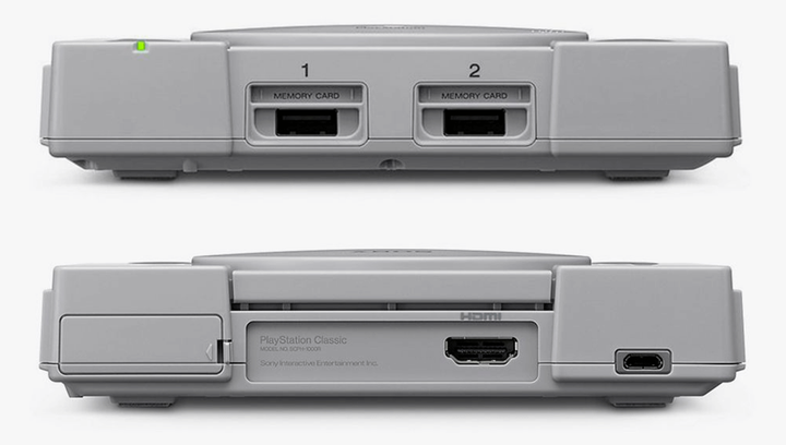 Набор Консоль Sony PlayStation 1 Classic Grey + 20 Встроенных Игр Б/У + Геймпад Проводной USB 2шт - изображение 3