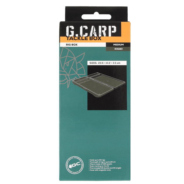 Повідочниця GC G.Carp Rig Box Medium - Фото 4 Повідочниця GC G.Carp Rig Box Medium - зображення 4