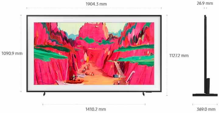 Телевізор Samsung QLED 85" QE85LS03FWUXXH (QE85LS03FWUXXH) - зображення 8
