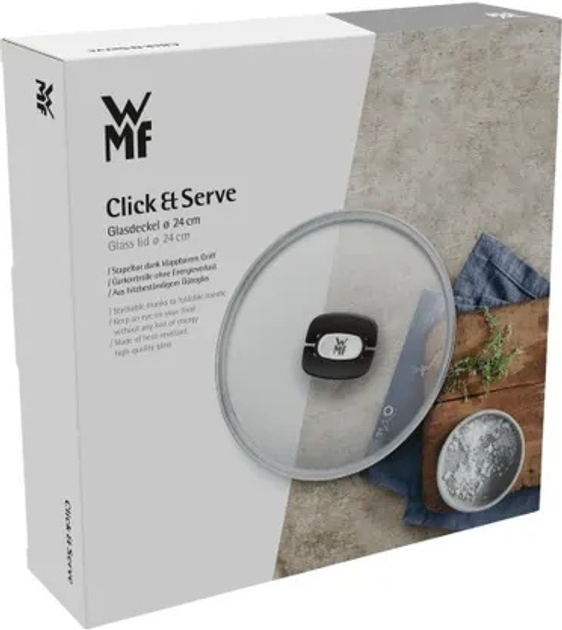 Кришка WMF Click and Serve скляна 24 см (4000530717962) - зображення 4