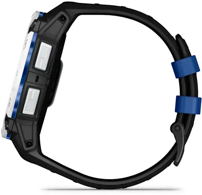 Смарт-годинник Garmin Instinct 3 50mm Solar Whitestone with Black Band (010-02935-03) - зображення 5