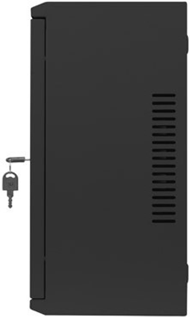 Szafa wisząca serwerowa Lanberg 19" 4U+3U 540x200 Black (WAF1-5203-04-00B) - obraz 4