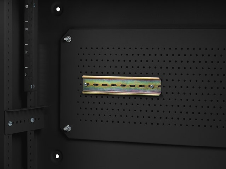 Szafa wisząca serwerowa Lanberg 19" 4U+3U 540x200 Black (WAF1-5203-04-00B) - obraz 14