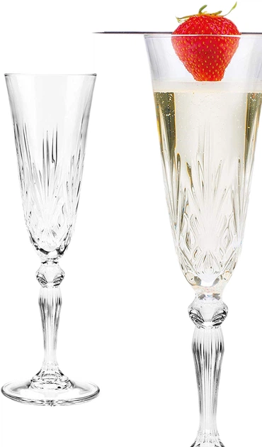 Komplet kieliszków RCR Melodia do szampana 6x160 ml (8007815238460) - obraz 3