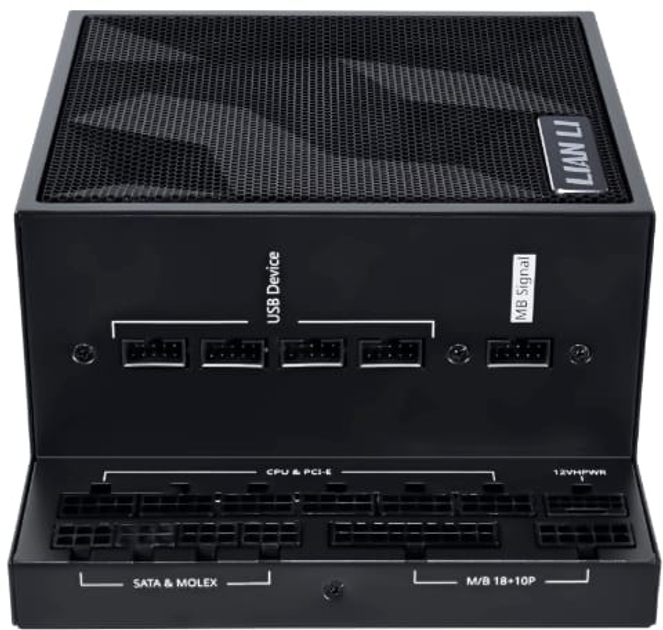 Zasilacz Lian Li Edge 1300W 80 Plus Platinum Black (G9P.EG1300.BE00.EU) - obraz 3