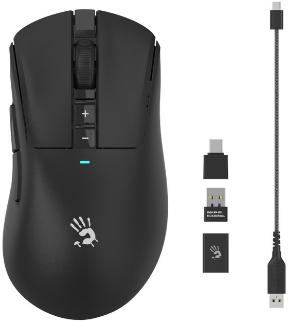 Mysz A4Tech Bloody R73 Ultra Wireless Black (4711421002349) - obraz 11