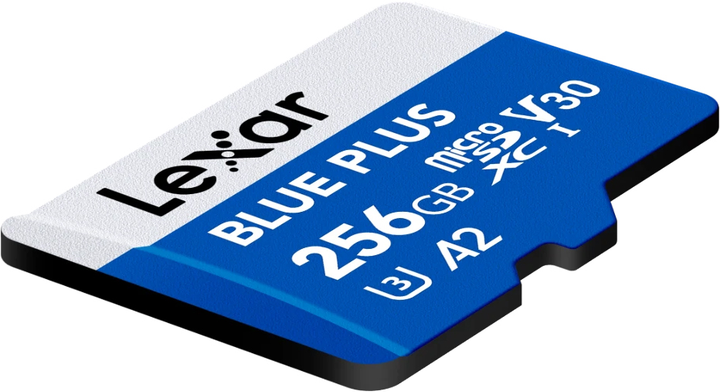 Karta pamięci Lexar Blue Plus microSDXC 256GB UHS-I U3 V30 (LMSBLPL256G-BNANG) - obraz 4