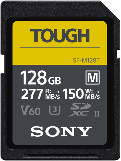 Karta pamięci Sony Tough SDXC 128GB UHS-II U3 V60 (SFM128T.SYM) - obraz 1