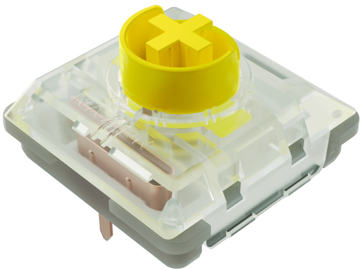 Klawiatura bezprzewodowa Razer BlackWidow V4 Low-Profile Yellow RGB Bluetooth/Wireless/USB Black (RZ03-05271500-R3M1) - obraz 7