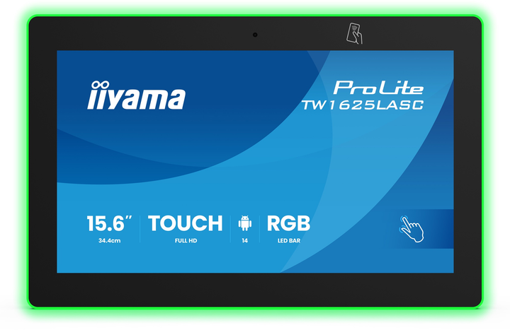 Монітор 15.6" iiyama ProLite TW1625LASC-B3PNR - зображення 2