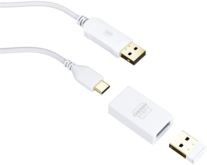 Миша Cherry Xtrfy M64 Wireless/USB White (CX-M64W-WHITE) - зображення 8
