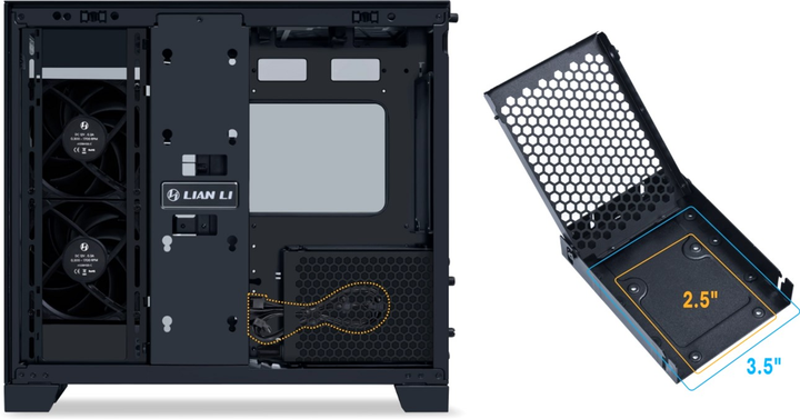 Корпус Lian Li O11 Dynamic Mini V2 Black (G99.O11DMIV2X.00) - зображення 13