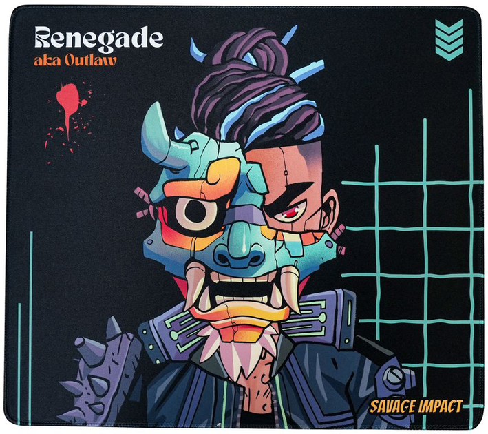 Podkładka pod mysz A4Tech Bloody BP-45 Renegade Midnight (4711421000949) - obraz 1