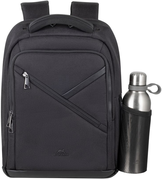 Plecak na laptop RIVACASE Clark 8126 15" Black - obraz 6
