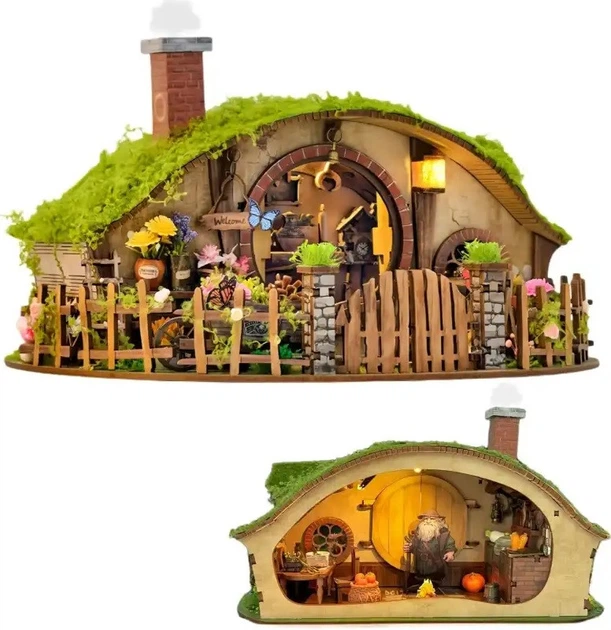 Румбокс Хатина Хобіта Інтер'єрний конструктор The Magic Ring House