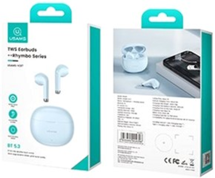 Słuchawki Usams US-YO17 Blue (6958444904696) - obraz 2