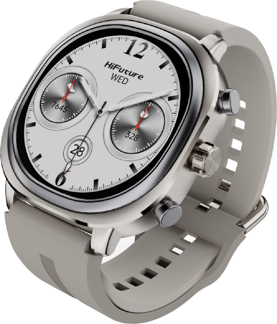 Smartwatch HiFuture Aix Lite Silver (aixlite.champagnegold) - obraz 1