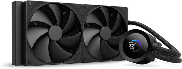 Система рідинного охолодження NZXT Kraken Plus 280 (RL-KN280-B2) - зображення 1