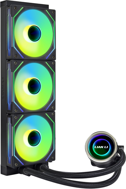 System chłodzenia cieczą Lian Li Galahad II Trinity 360 SL-Inf Black (G89.GA2T36INB.00) - obraz 2