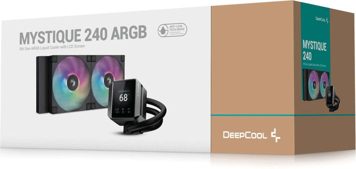 Система рідинного охолодження DeepCool Mystique 240 ARGB Black (R-LX550-BKADSNC-G-1) - зображення 6