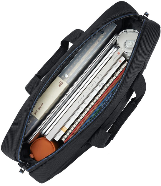 Torba na laptopa RIVACASE Boboli 8036 15.6" Black - obraz 6