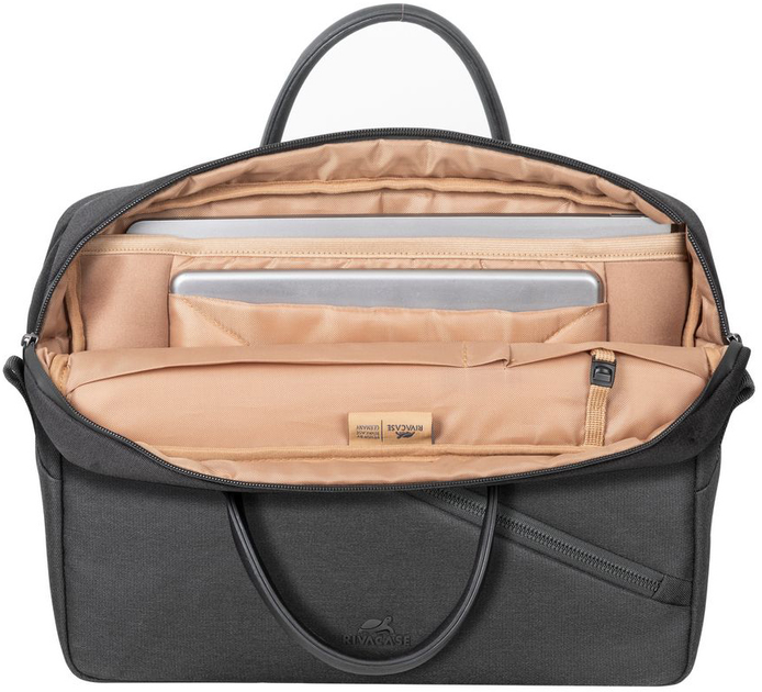 Torba na laptopa RIVACASE Clark 8124 15" Black - obraz 7