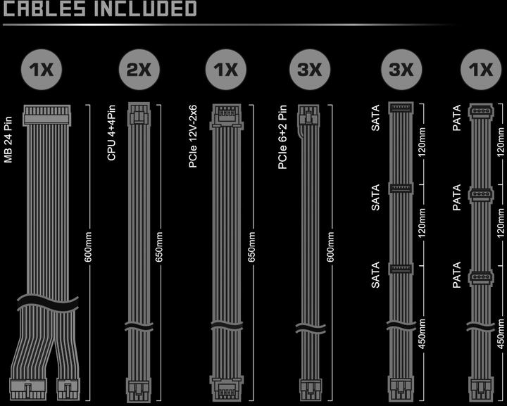 Zasilacz ASRock SteelLegend SL-850G 80+ Gold 850 W - obraz 8