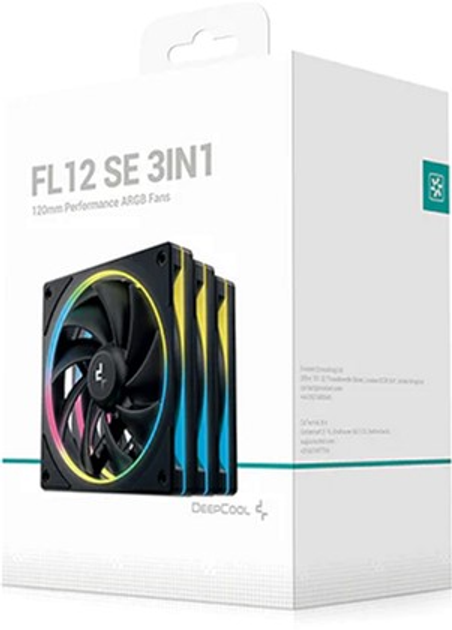 Zestaw wentylatorów Deepcool FL12SE 3IN1 (R-FL12SE-BKAPN3-G) - obraz 7