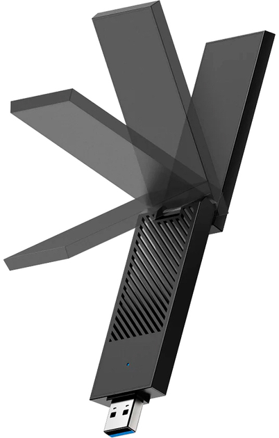 Wi-Fi адаптер Cudy WU6500 тридіапазонний з USB 3.0 BE6500 (73-00587) - зображення 2