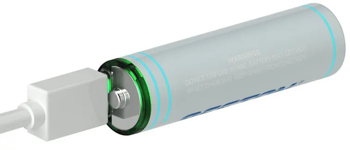 Акумулятор Beston AA USB Type-C 1.5 V 1460 mAh Li-ion (2AC-60) 4 шт. (AA620265) - зображення 3