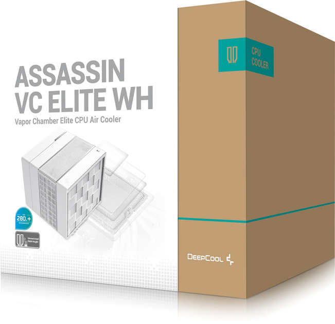 Кулер DeepCool Assassin VC Elite WH (R-ASN4-WHNVNN-GJD) - зображення 10