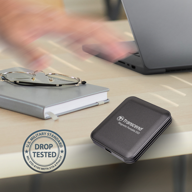 Dysk SSD Transcend ESD420 1TB USB Type-C 3D NAND TLC Iron Gray (TS1TESD420C) External - obraz 11