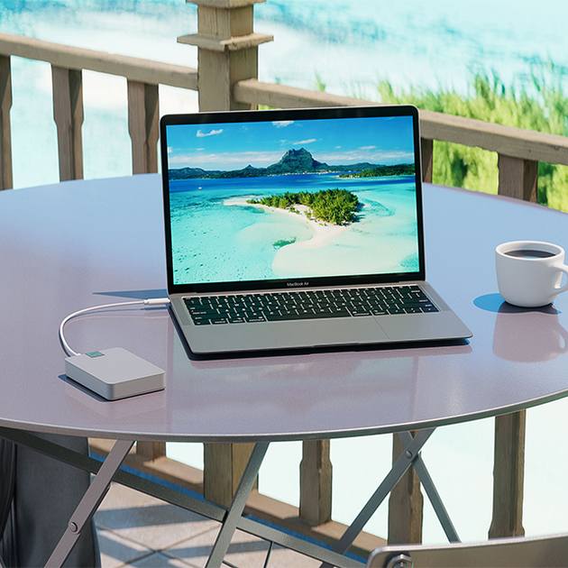 Dysk twardy Seagate Ultra Touch 5TB STMA5000400 2.5" USB Type-C Pebble Grey - obraz 5