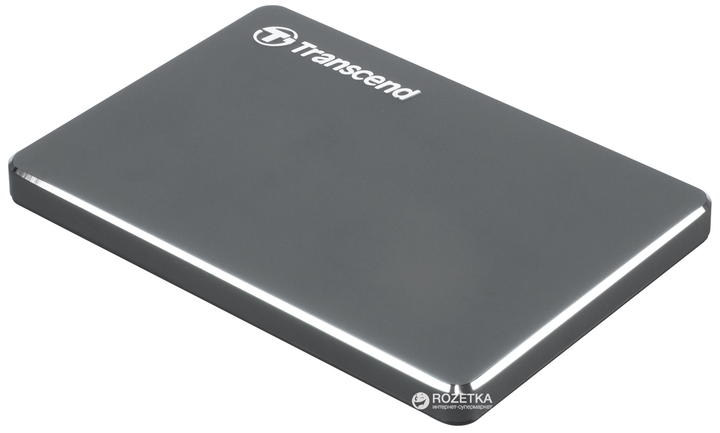 Dysk twardy Transcend StoreJet 25C3 2TB 5400rpm TS2TSJ25C3N 2.5" USB 3.0 External Iron Gray - obraz 3