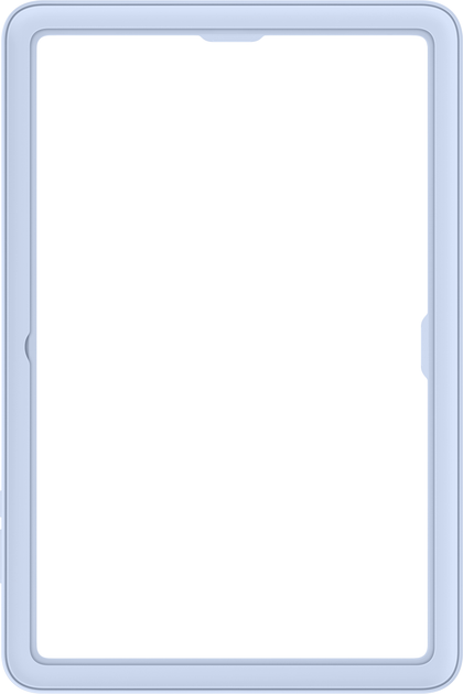 Накладка Samsung Frame Cover для Samsung Galaxy Tab S11 Ultra Blue (EF-JX930CLEGWW) - зображення 1