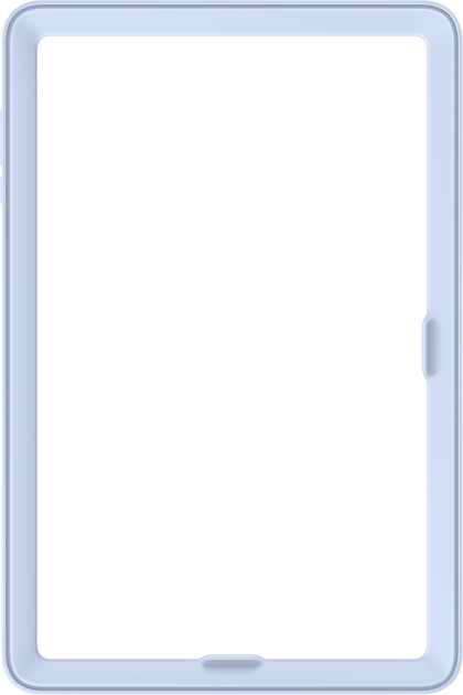 Накладка Samsung Frame Cover для Samsung Galaxy Tab S11 Ultra Blue (EF-JX930CLEGWW) - зображення 2